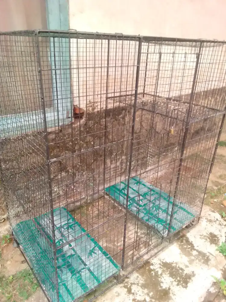 kandang besi bekas