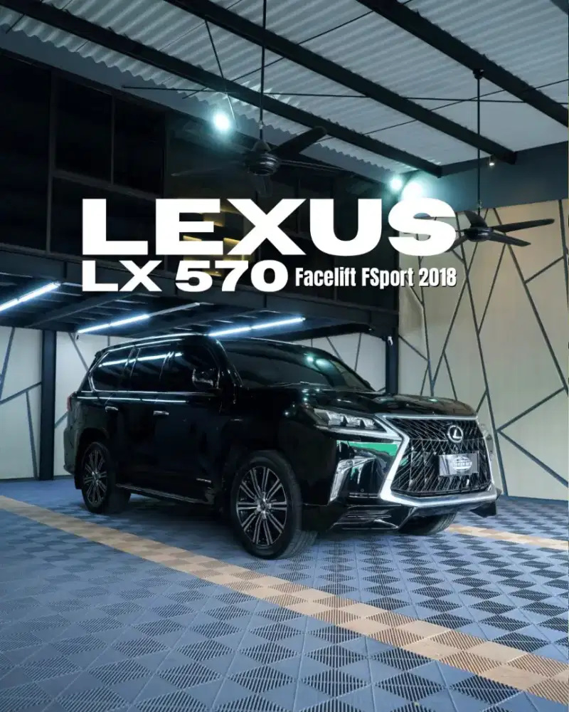 Lexus LX570 2018 Facelift Super Sport