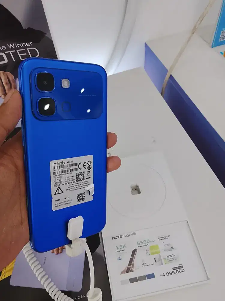 Cash/kredit Infinix note edge