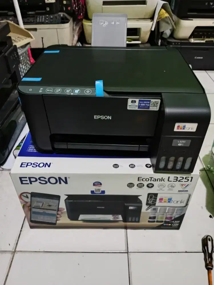 PRINTER EPSON L 3251 SCAN COPY WIFI LIKE NEW