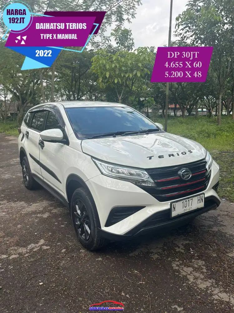 DAIHATSU TERIOS X 2022 MANUAL SIAP PAKAI