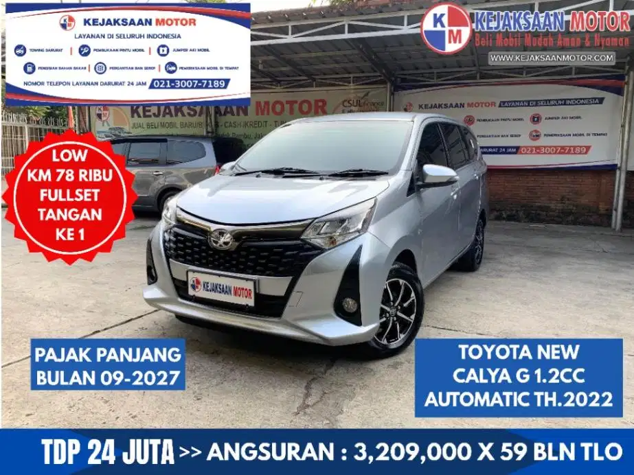 Toyota Calya New G 1.2cc Automatic Th.2023