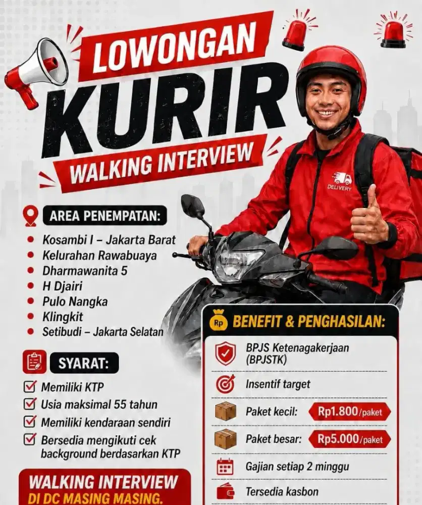 LOWONGAN KURIR J&T
