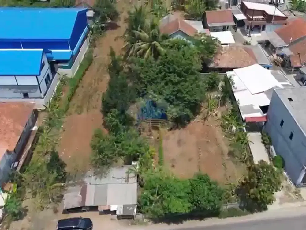 DIJUAL TANAH AKSES STRATEGIS - Jl Raya Kutruk - Rancaiyuh,Jambe - Tigaraksa