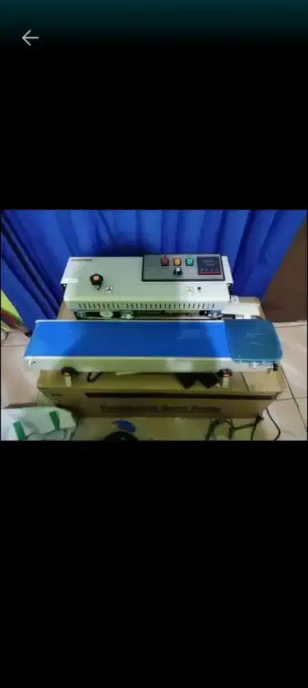 mesin continous sealer starpack