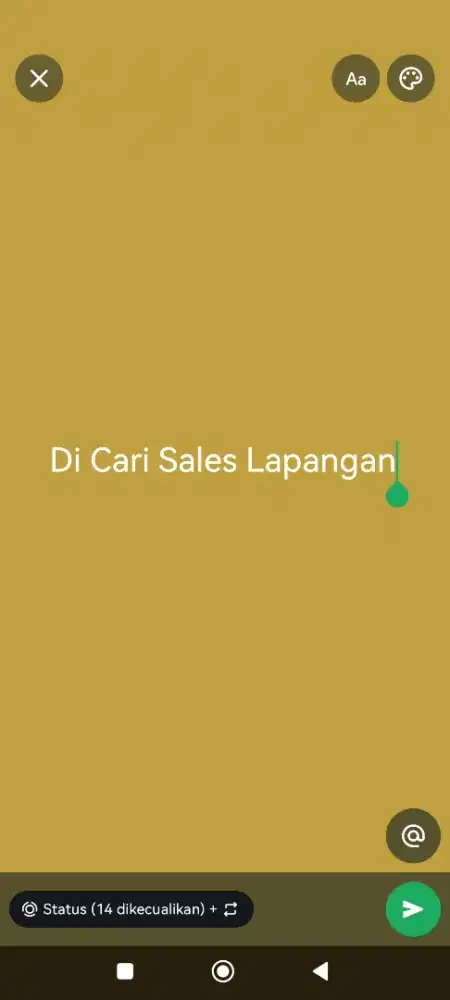Lowongan u sales lapangan