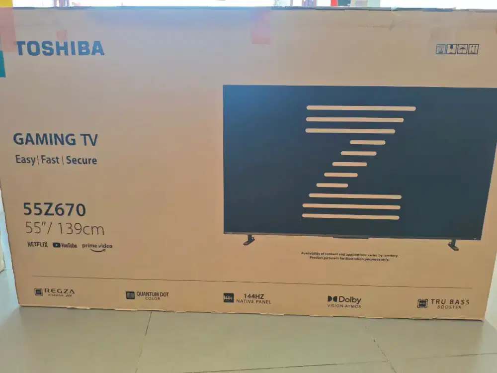 TOSHIBA 55 UHD SMART TV 55Z670MP