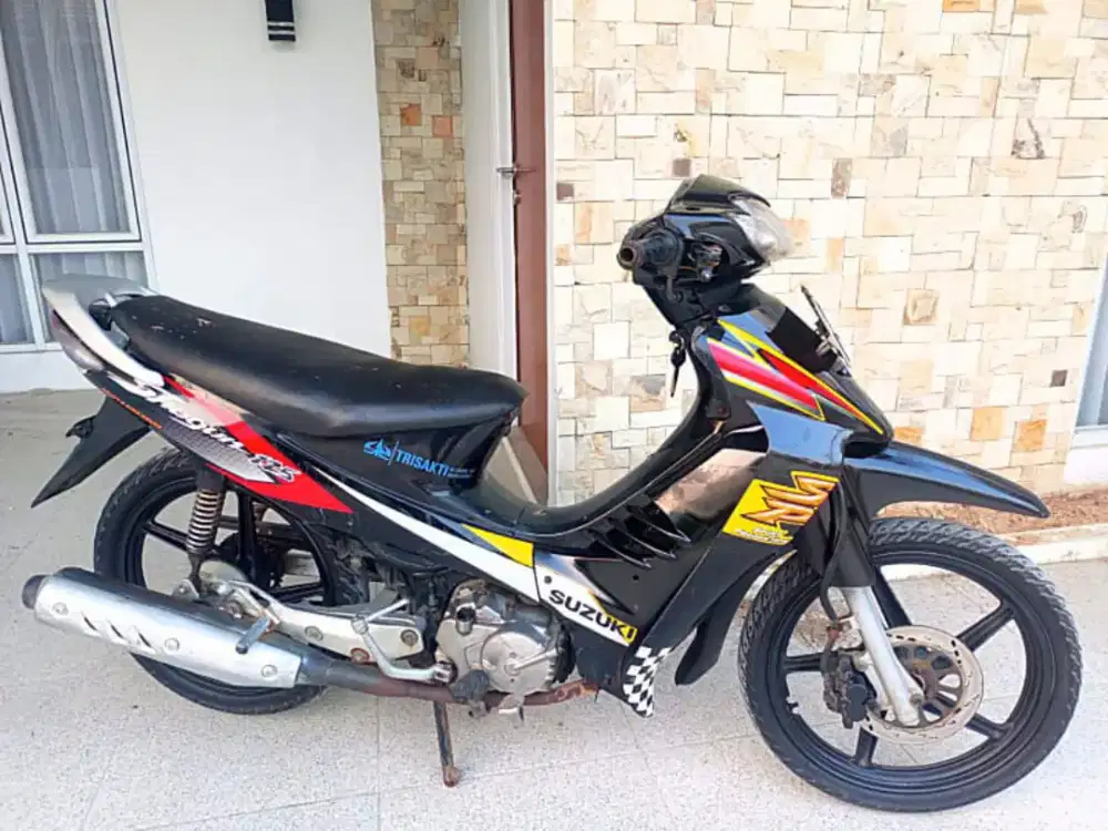 Shogun 125 LENGKAP
Mesin bagus,halus,OK
Kondisi Sehat,Terawat
Kunci 2