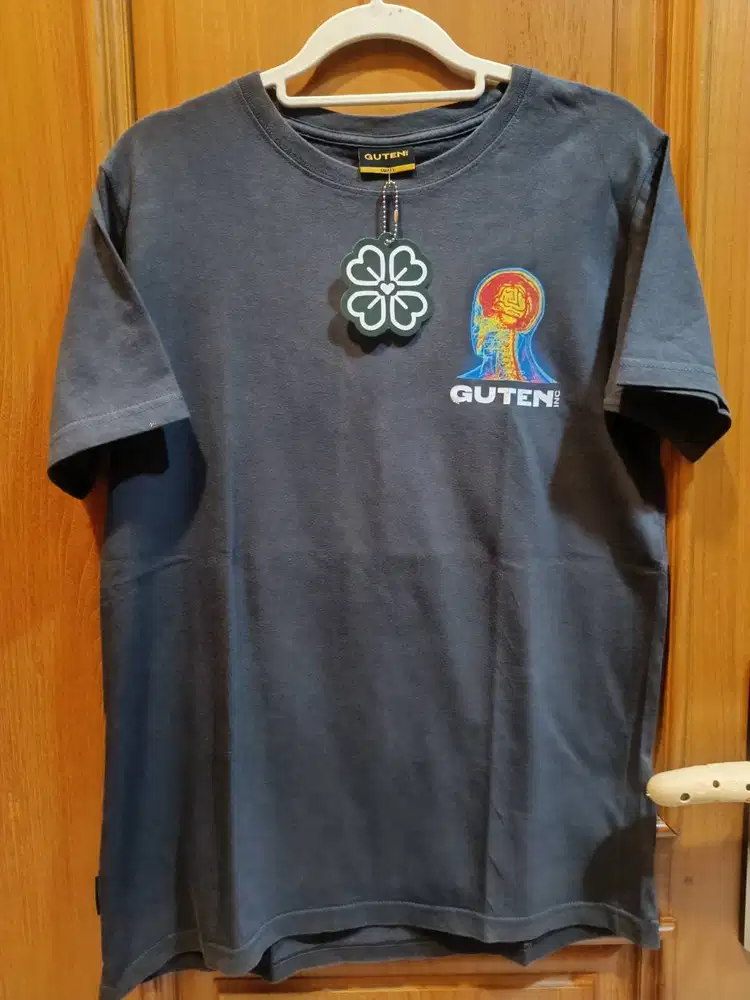 Kaos Distro Polos Cotton Combed 30S GUTEN INC Human Inside Ori Murah