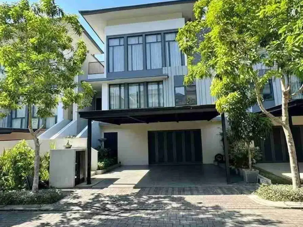 Rumah Semi Furnished Di Navapark Cluster Lakewood BSD