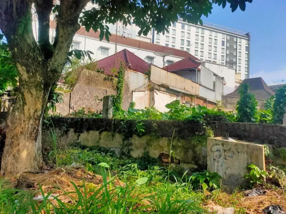 Dijual Lahan Komersial SHM 1085m2 Depan RS PMI Taman Malabar Bogor