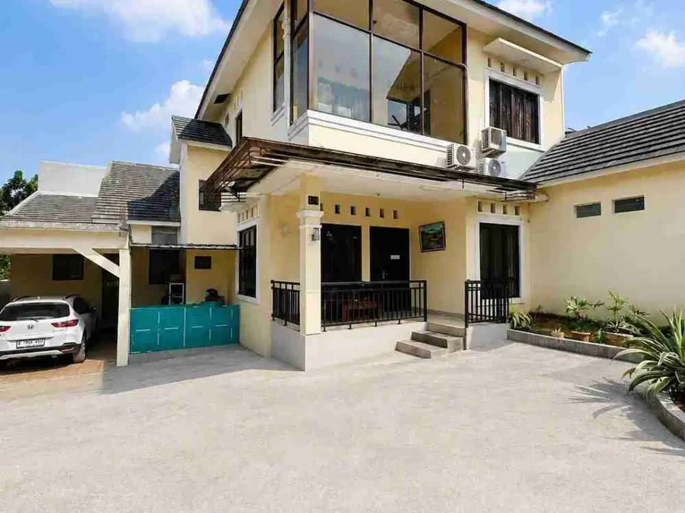 Rumah Luas dan Asri Cocok Utk Hunian dan Investasi di Ceger Dekat TMII, LRT Kp.Rambutan, Toll JORR, jl.Mabes Hankam, Mabes TNI, Nizamia School