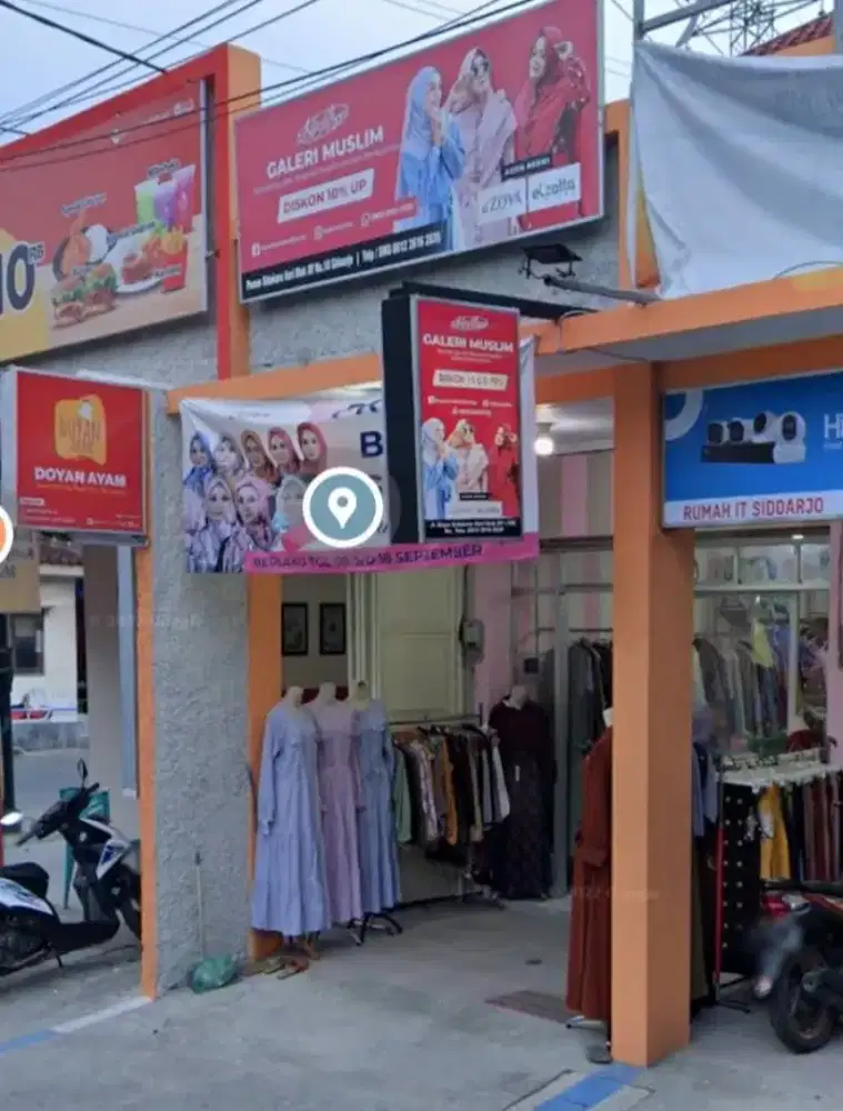 Jaga toko gamis busana