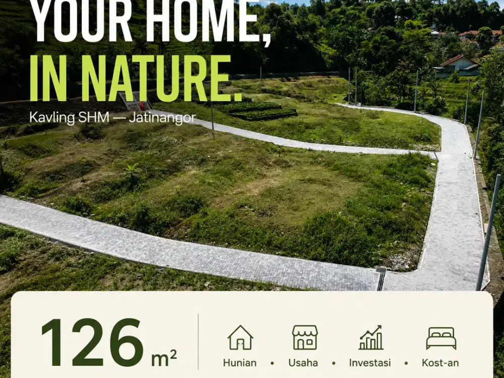 Tanah Kavling Jatinangor Bandung Siap Bangun & SHM