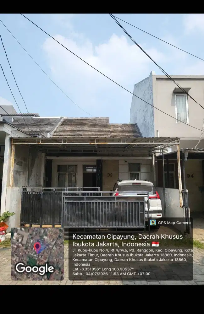 DIJUAL RUMAH CLUSTER PURI MUTIARA CIBUBUR – PONDOK RANGGON