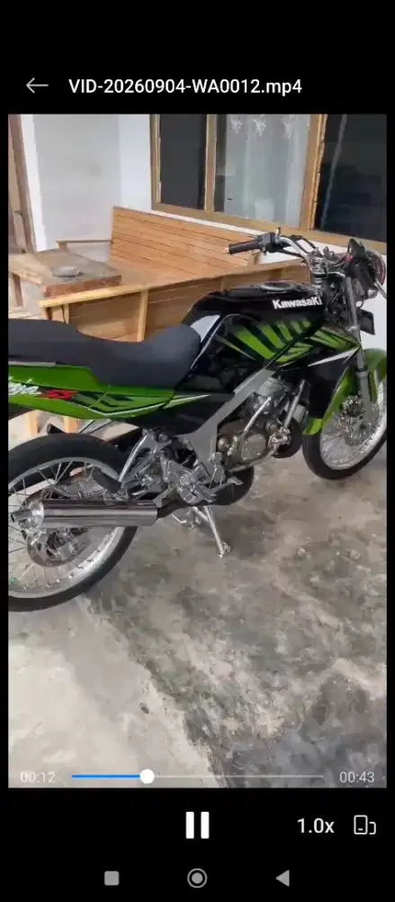 NinjaSS tahun 2014 asli hijau