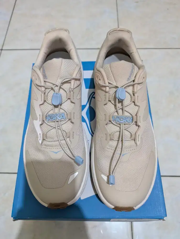 HOKA Transport Men's Outdoor Shoes-OAK / Alabaster ( Preloved )