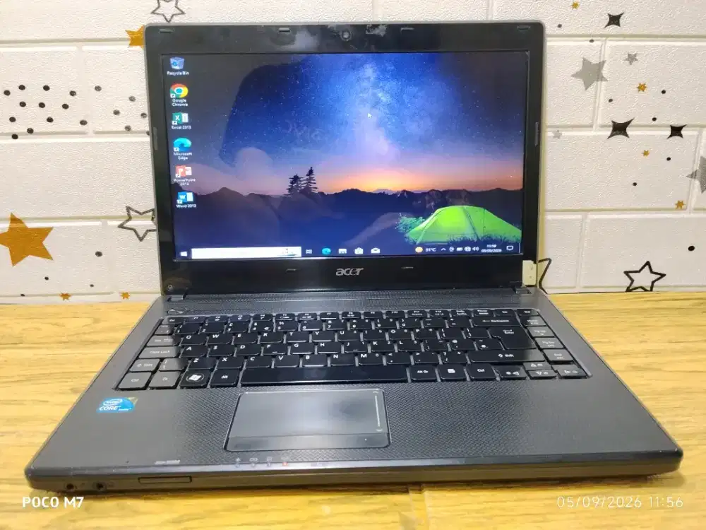 Jual laptop acer 4738 Intel core i3 RAM 4 GB HDD 500 GB