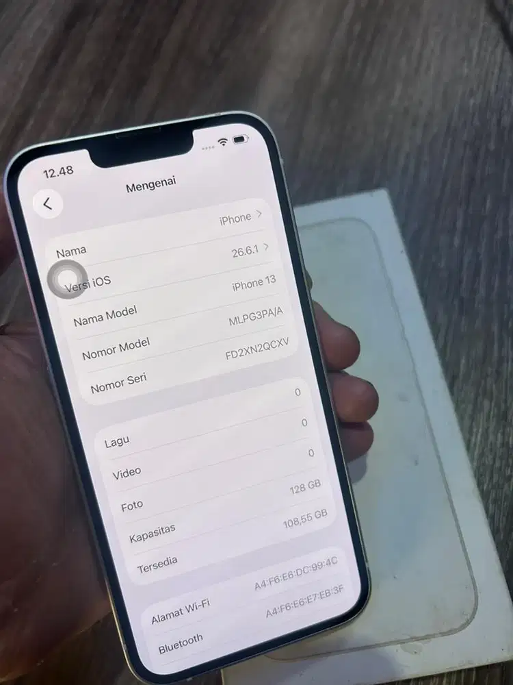 iphone 13/128 ibox garansi on