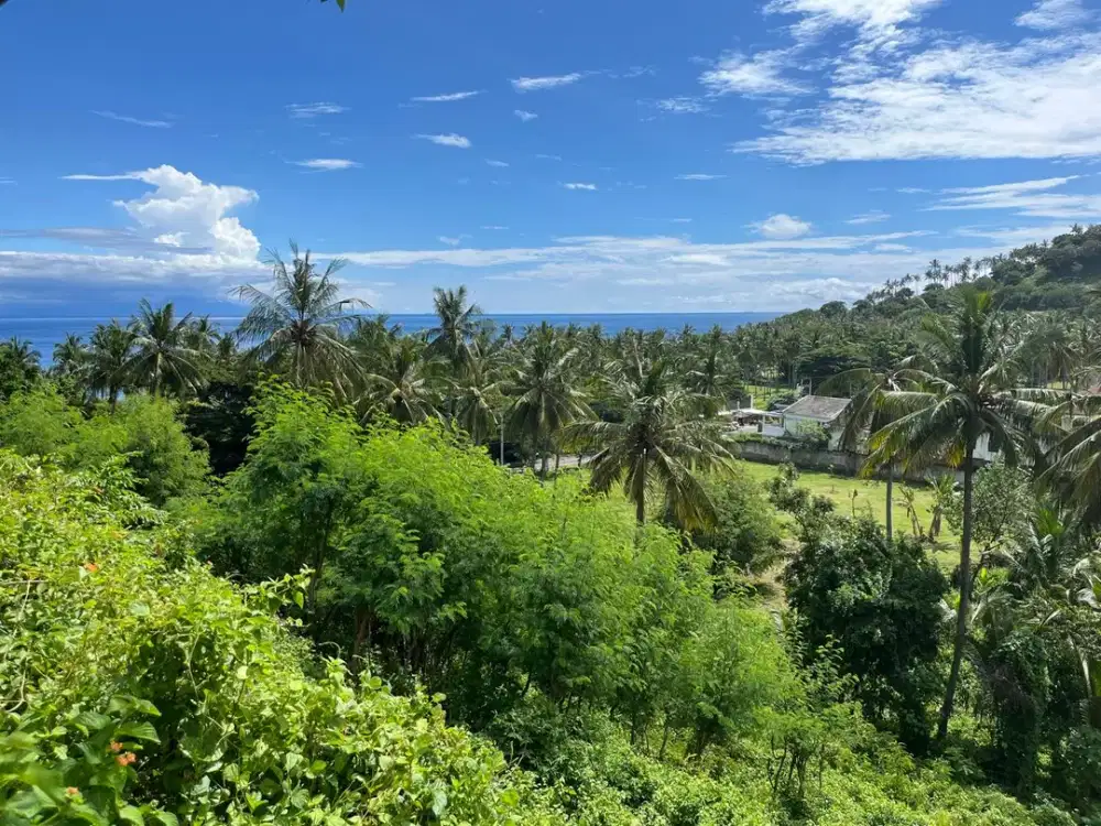 Tanah view laut depan Jeeva klui Resort Senggigi