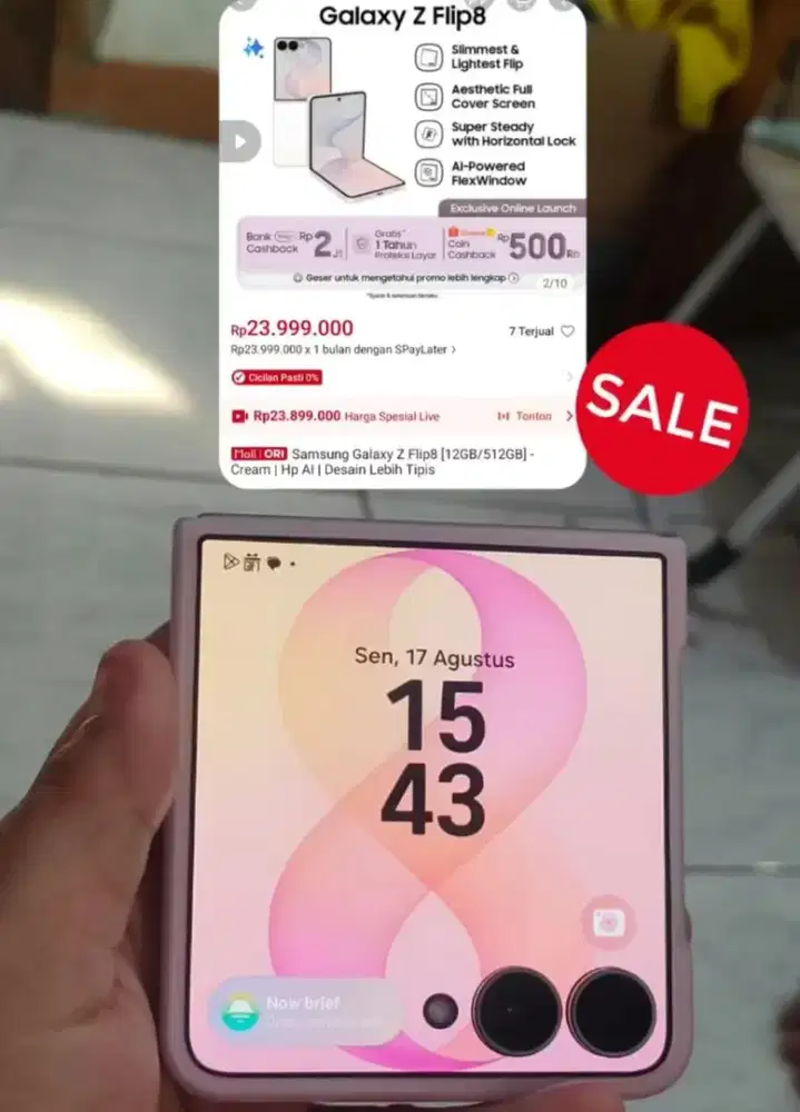 Samsung Z flip 512GB
