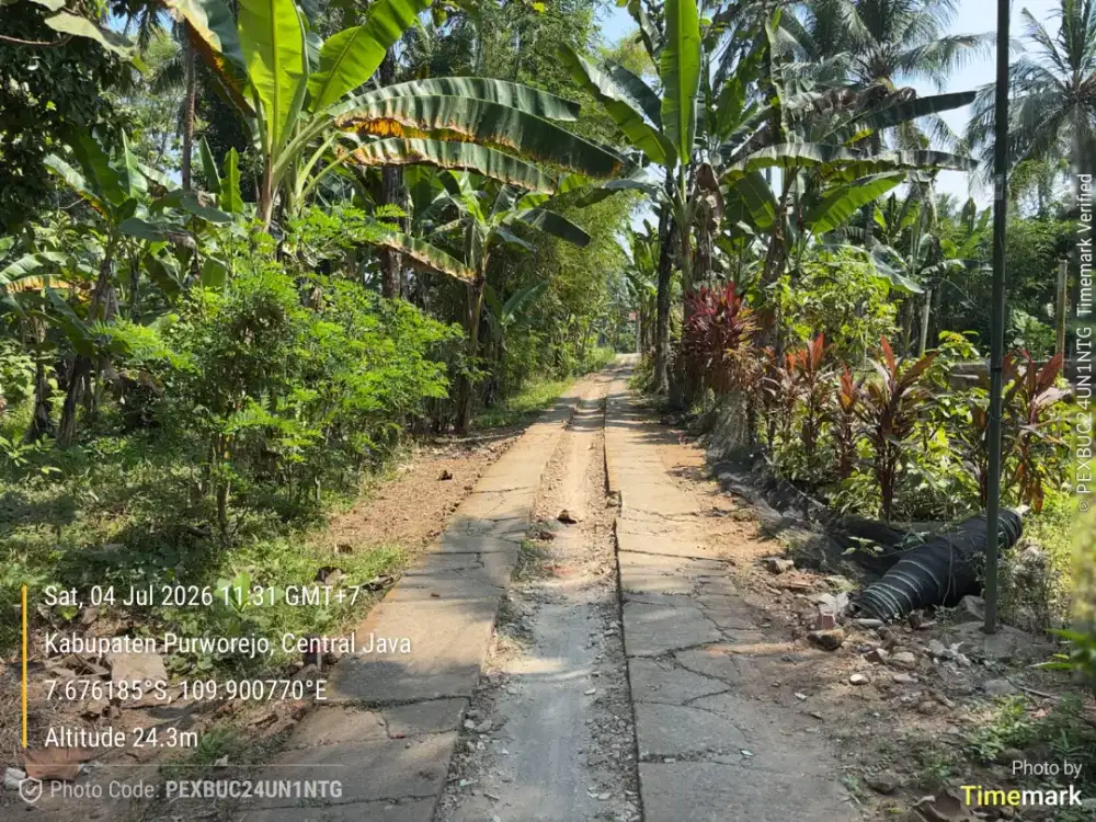 Dijual Tanah Strategis Dekat Alfamart Kluwung Kemiri (Masuk Mobil)