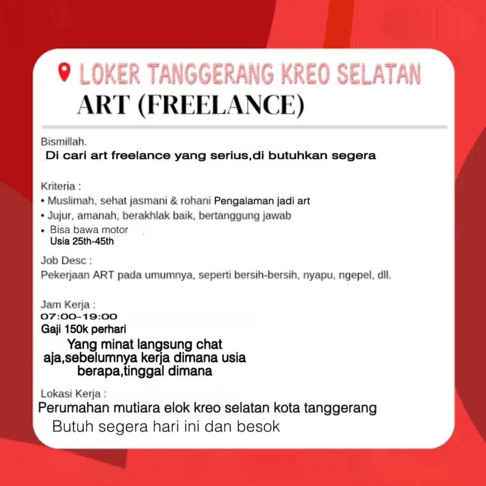 ART FRELANCE SEGERA