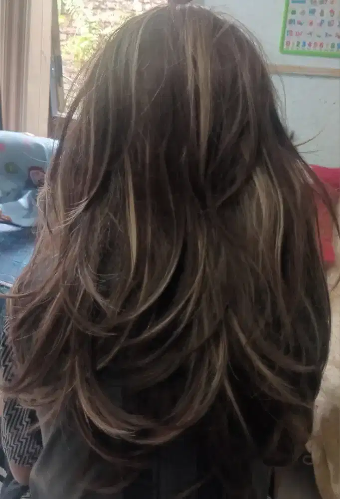 wig cantik wanita