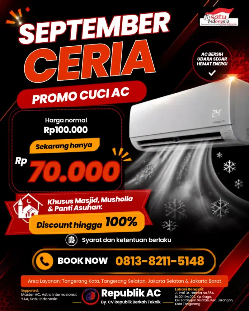 Service dan Cuci AC