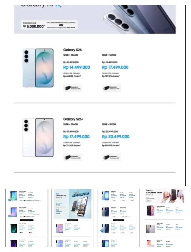 cicilan, kreditan henpohen Samsung by home credit cukup bawa KTP saja