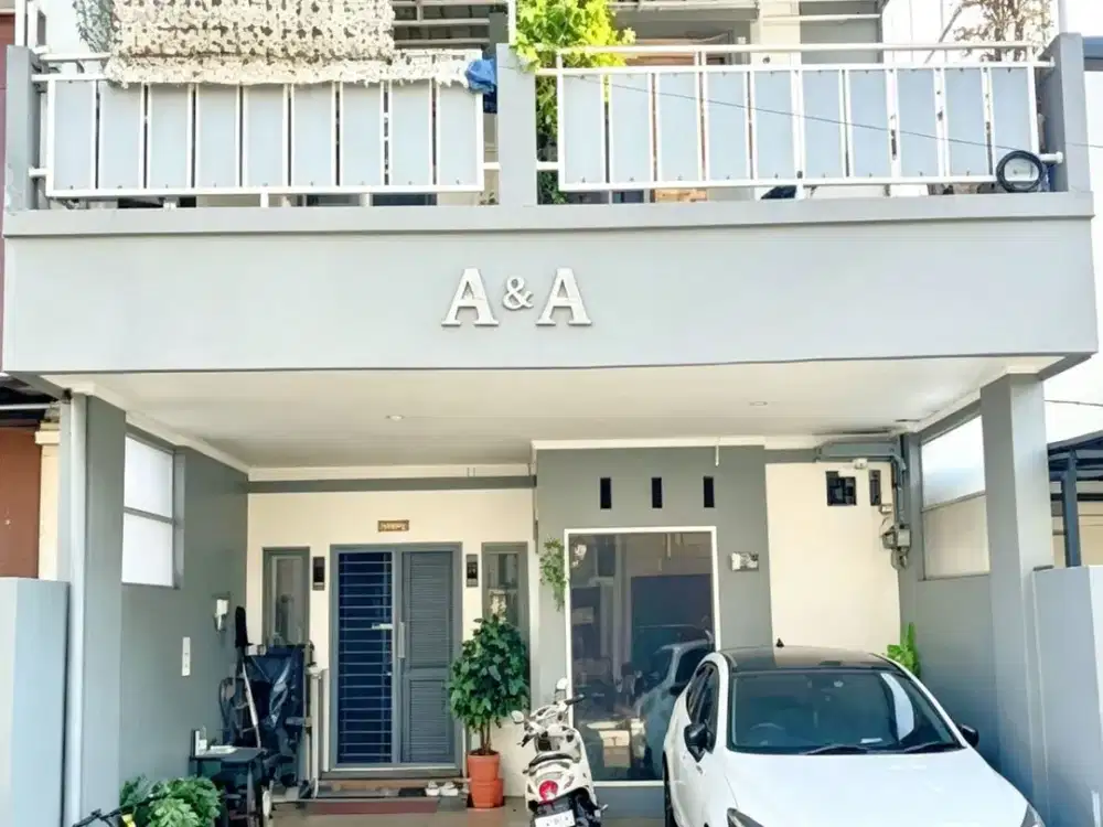 DIJUAL RUMAH 2 LANTAI DALAM CLUSTER JATIBENING PONDOK GEDE BEKASI | SHM & IMB LENGKAP