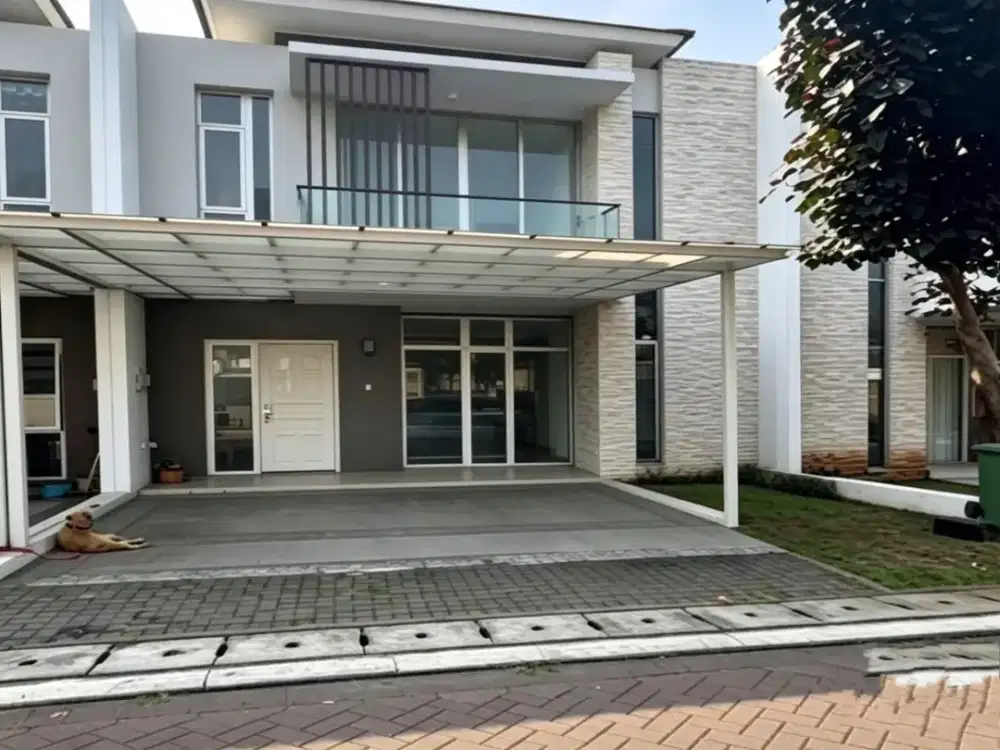 DIJUAL RUMAH MEWAH 2 LANTAI DI CLUSTER TAMPA BOULEVARD - PIK 2