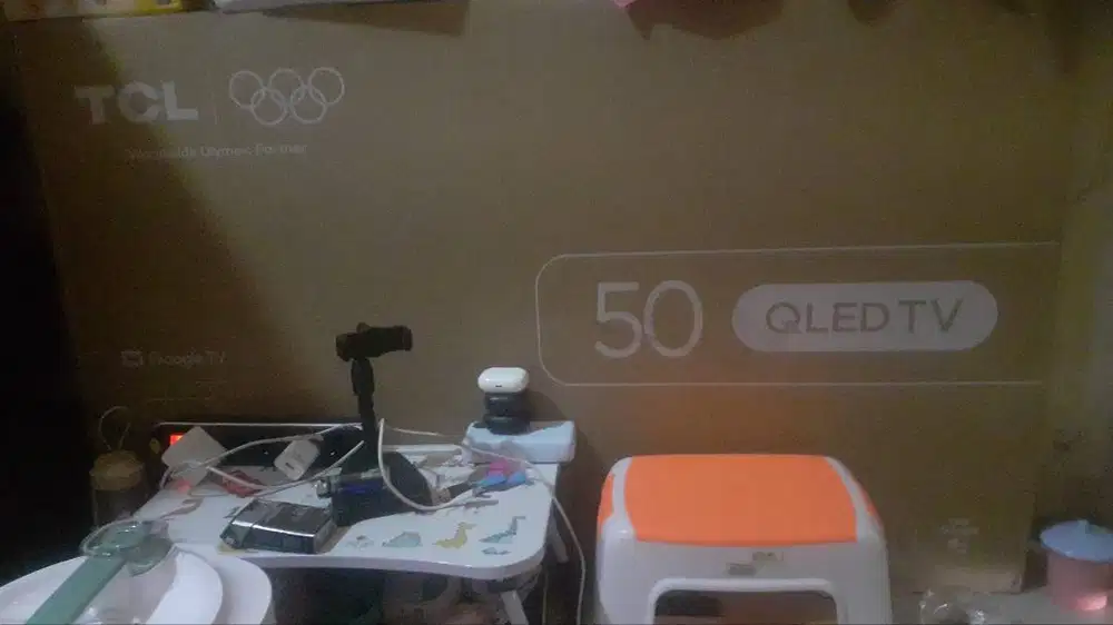 Di jual cepat TCL 50 INCH QLED GOOGLE TV 4K UHD - 50T61C