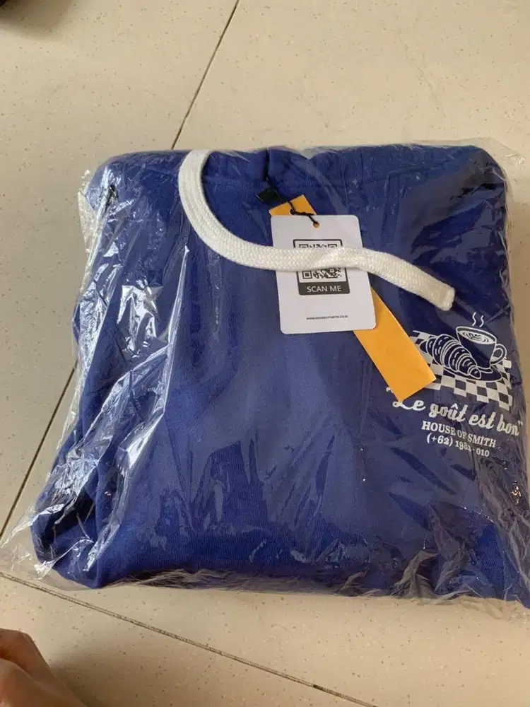 Hoodie jaket sweater xl baru brand HOuse of SMith