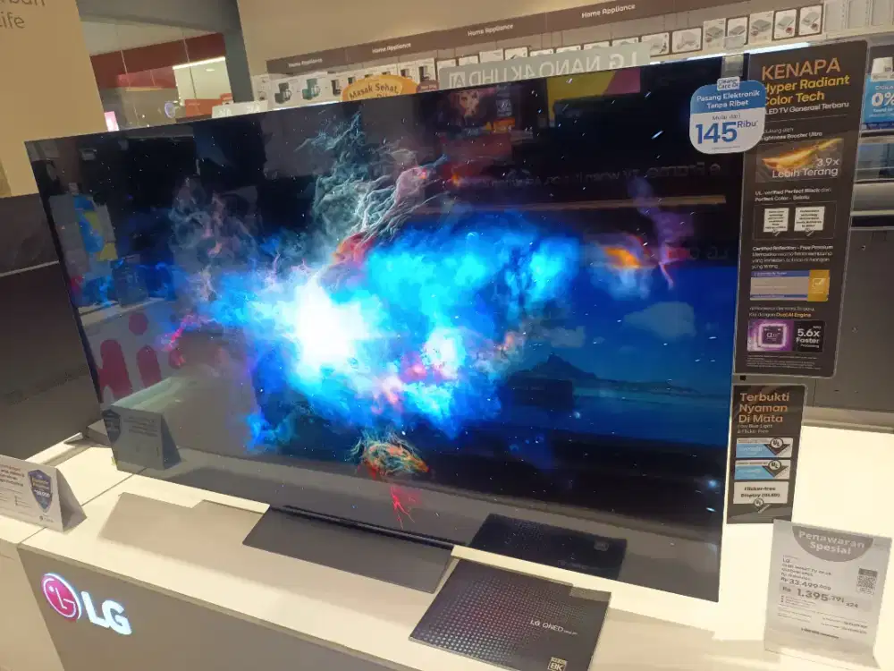 TV LG OLED 4K 65 [OLEDC65C6PSA] GARANSI RESMI LG