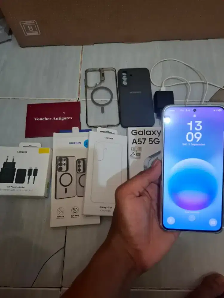 Samsung A57 5G ram 8/256 garansi resmi