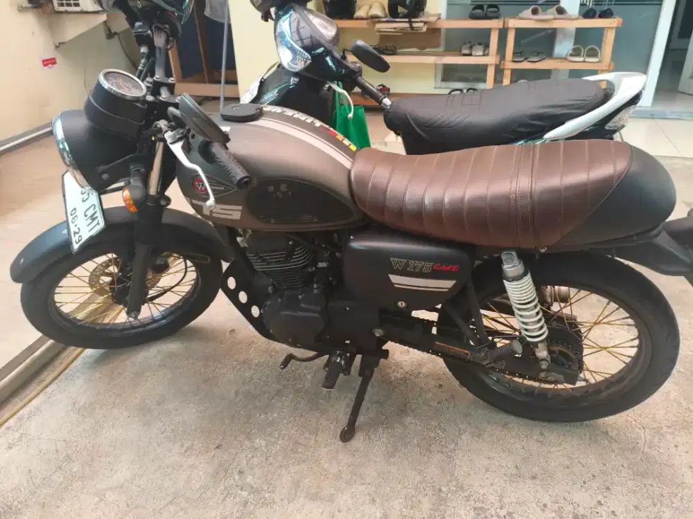 Kawasaki W175, kondisi seadanya