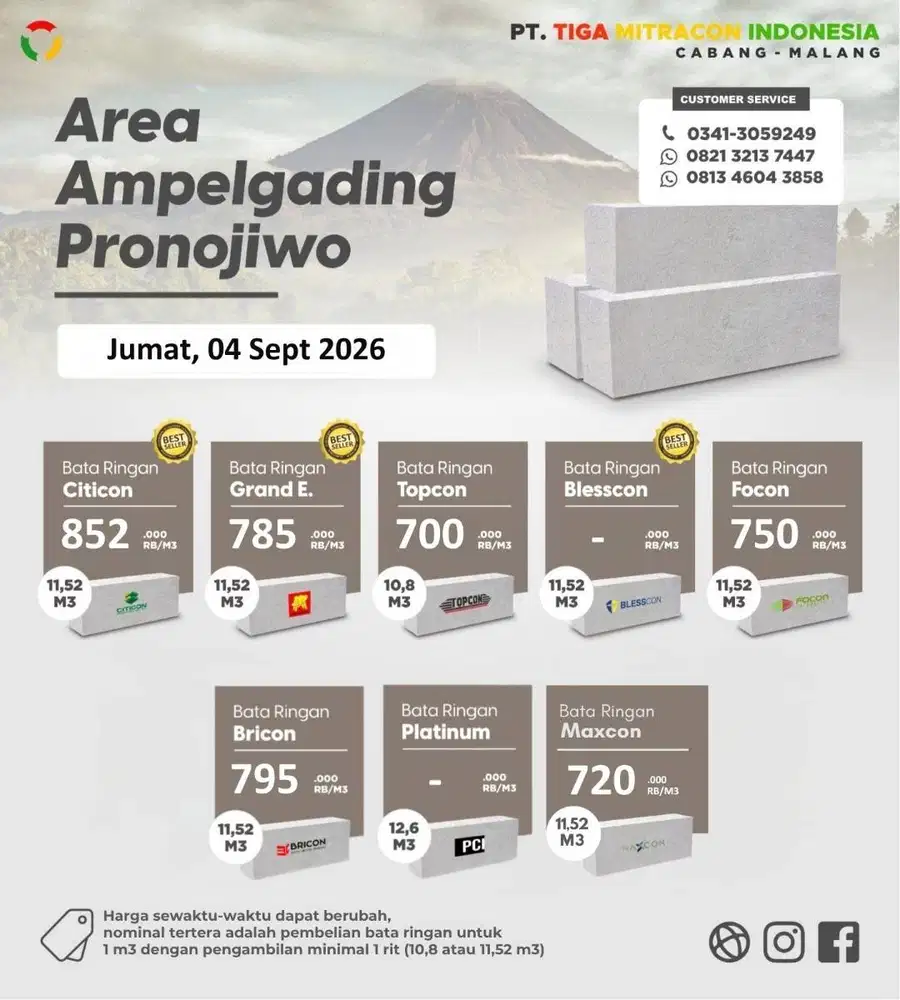 BATA RINGAN AMPELGADING