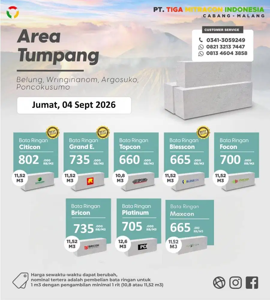 BATA RINGAN TUMPANG