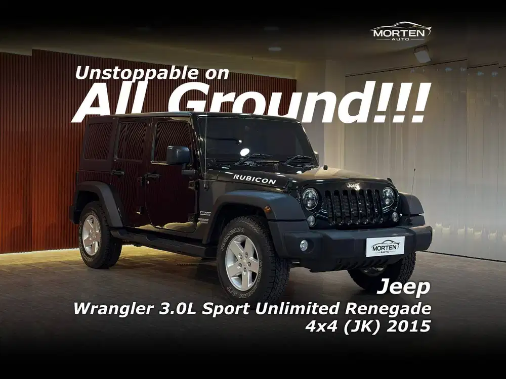 [SUPER Low Km!!!] Jeep Wrangler Sport Unlimited Renegade 4x4 (JK) 2015