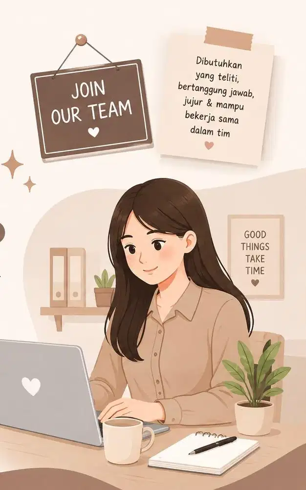 LOWONGAN ADMIN ONLINE SHOP