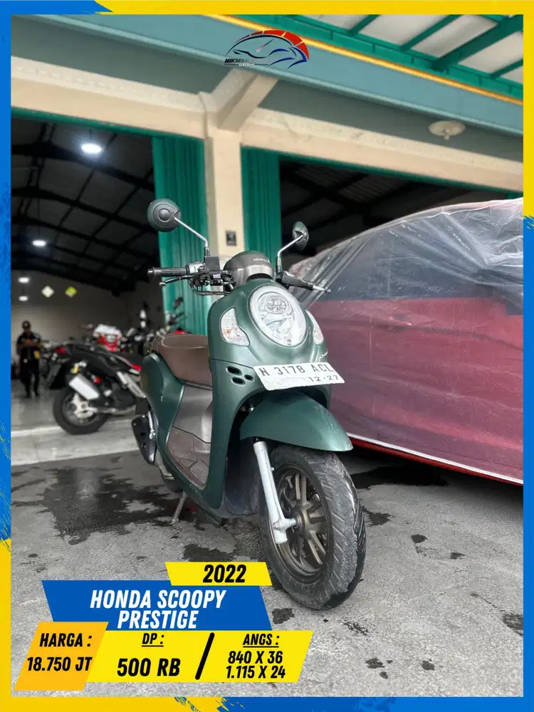 HONDA SCOOPY PRESTIGE 2022 CIAMIK MASZEHH HIKMAH MOTOR KEPUH MALANG