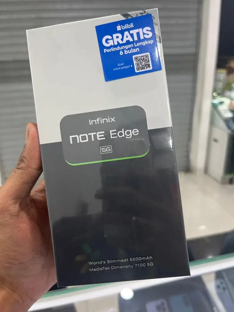 cash kredit infinix note edge 5G 8/256GB Proses cepat