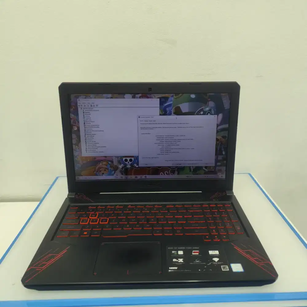 Asus Tuf Gm Fx504gd Core i7-8750H Ram 8GB Ssd 1TB GTX 1050 4GB FHD