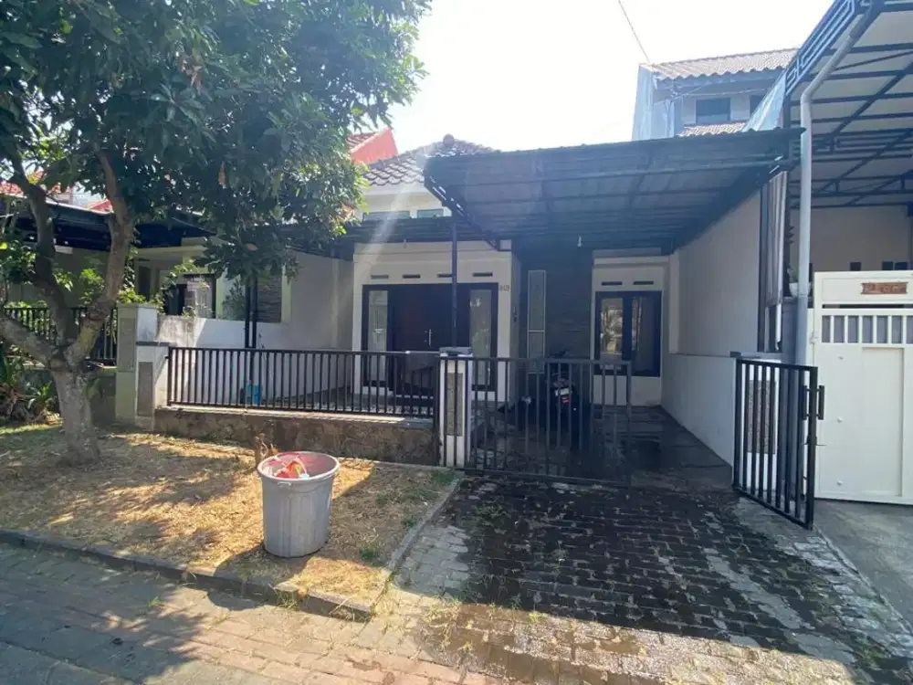 rumah dikontrakan cpt perumahan mutira jingga one gate system 7 menit ke suhat kampus brawijaya plus furnish