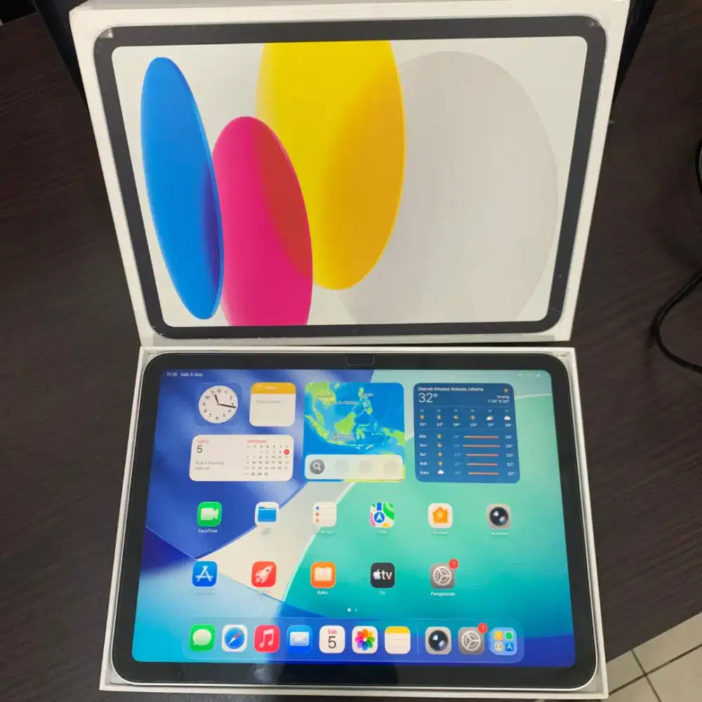 iPad Gen 10 64GB lengkap