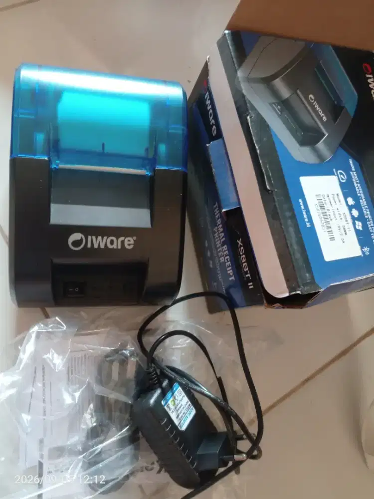 JUAL CEPAT MESIN STRUK KASIR THERMAL BLUETOOTH JUAL BUTUH
