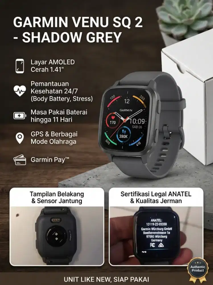 GARMIN VENU SQ2