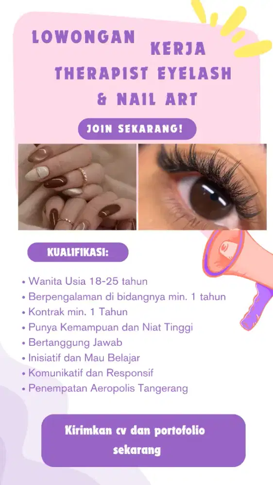 TERAPIST EYELASH & NAIL ART