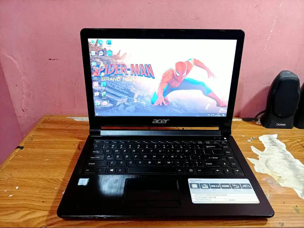 Laptop Acer One 14 Core I3- Gen 6 Ram 8 SSD 256 Windows 10 Second